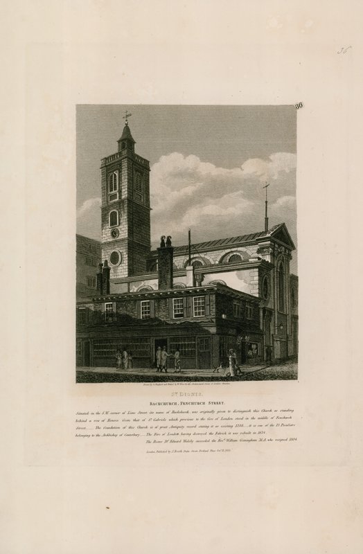 St Dionis, Backchurch, Fenchurch Street tekijältä English School