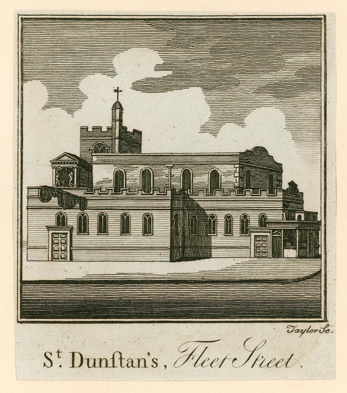 St Dunstans, Fleet Street, Lontoo tekijältä English School