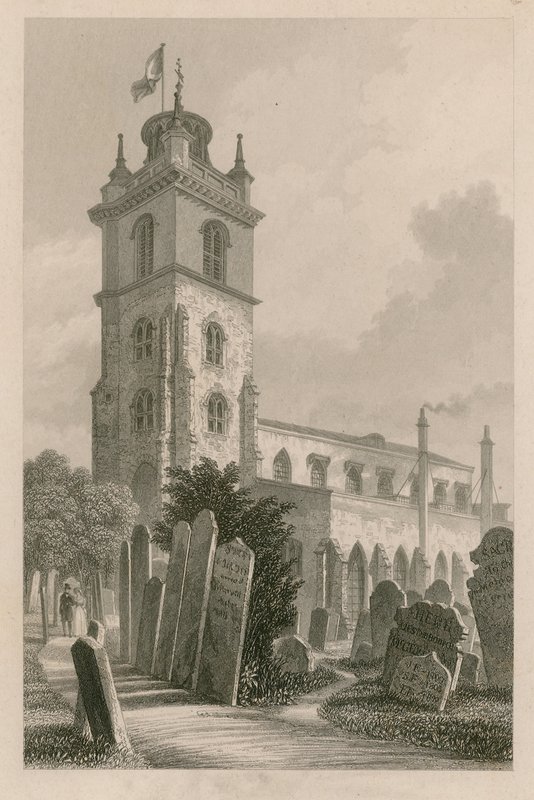 St Giles, Cripplegate, Lontoo tekijältä English School