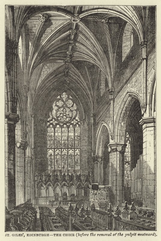 St Giles, Edinburgh, kuoro tekijältä English School