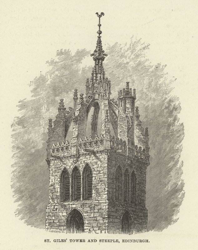 St Giles Tower and Steeple, Edinburgh tekijältä English School