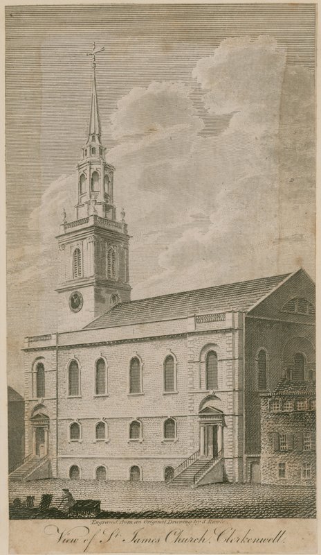St Jamesin kirkko, Clerkenwell tekijältä English School