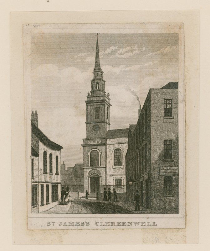 St Jamesin kirkko, Clerkenwell tekijältä English School