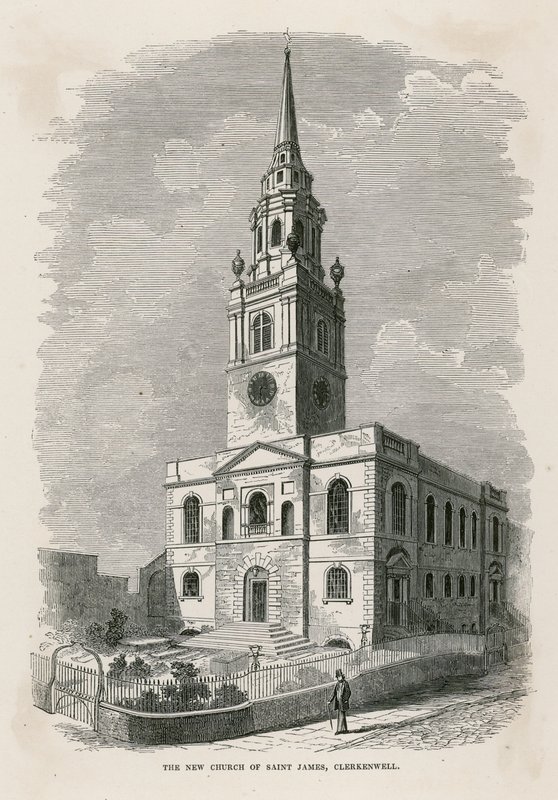 St Jamesin kirkko, Clerkenwell tekijältä English School