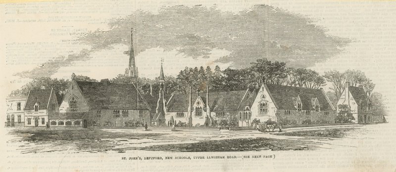 St Johns, Deptford, New Schools, Upper Lewisham Road tekijältä English School