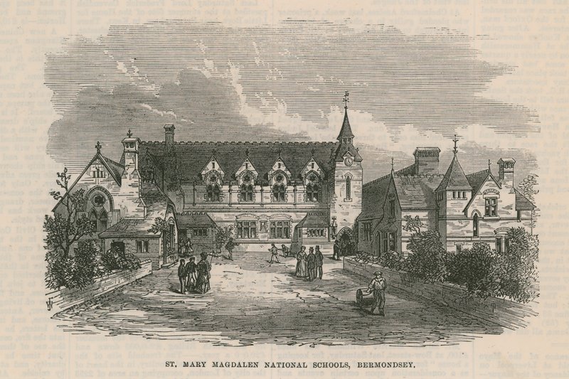 Pyhän Marian Magdalenan kansalliskoulut Bermondseyssa tekijältä English School