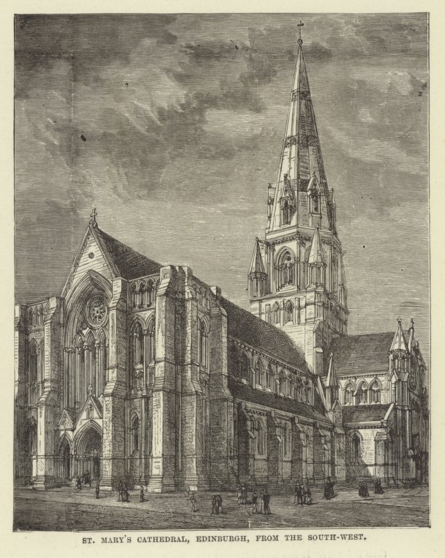 St Marys Cathedral, Edinburgh, lounaasta tekijältä English School