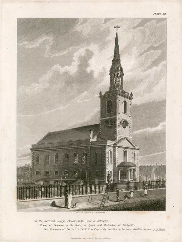 St Marys Church, Islington (uusi kirkko) tekijältä English School