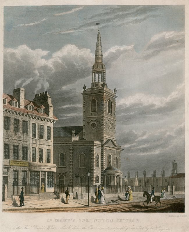 St Marys Church, Islington (uusi kirkko) tekijältä English School