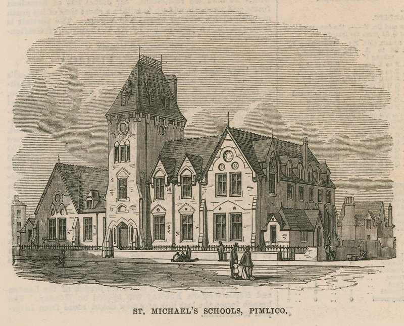Pyhän Mikaelin kirkko Pimlicossa tekijältä English School