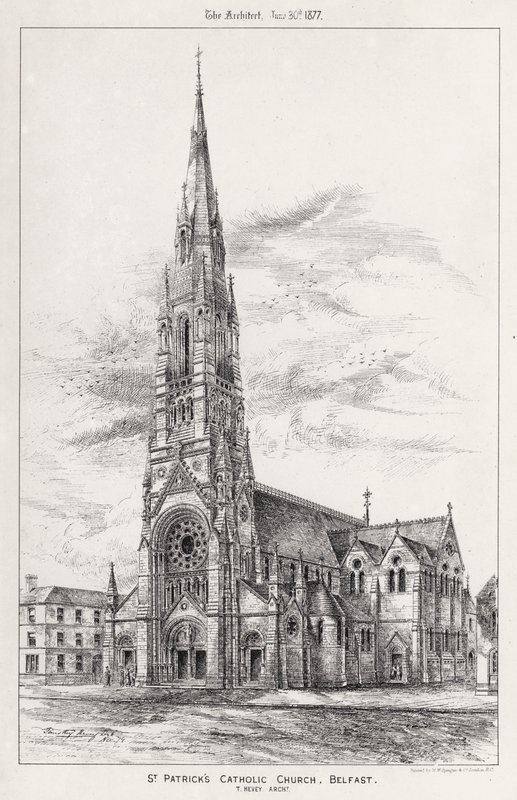 Pyhän Patrickin katolinen kirkko, Belfast (kaiverrus) tekijältä English School