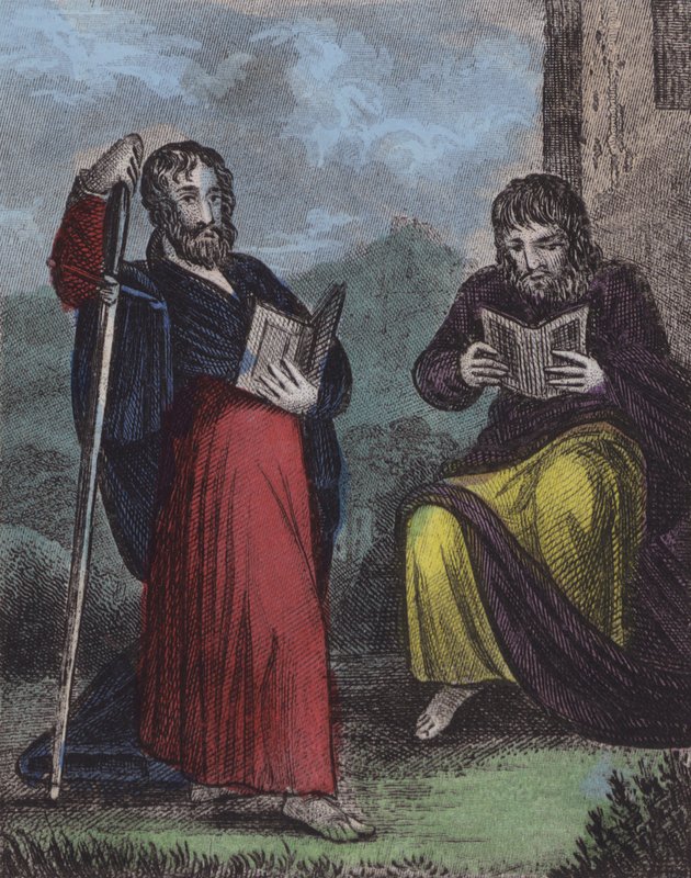 St Paul, Timothy (värillinen kaiverrus) tekijältä English School