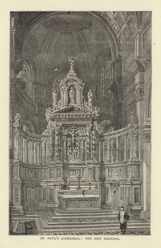 St Paulin katedraali, Uusi Reredos tekijältä English School