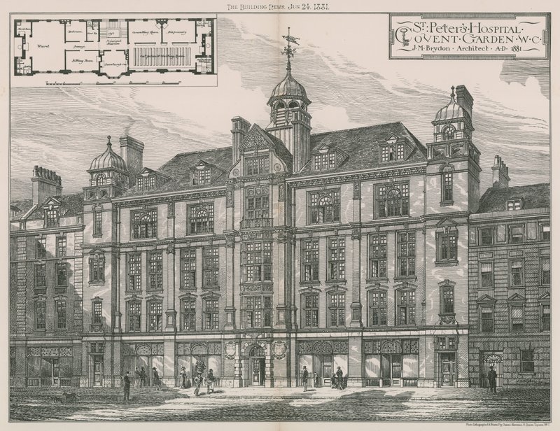 St Petersin sairaala, Covent Garden tekijältä English School