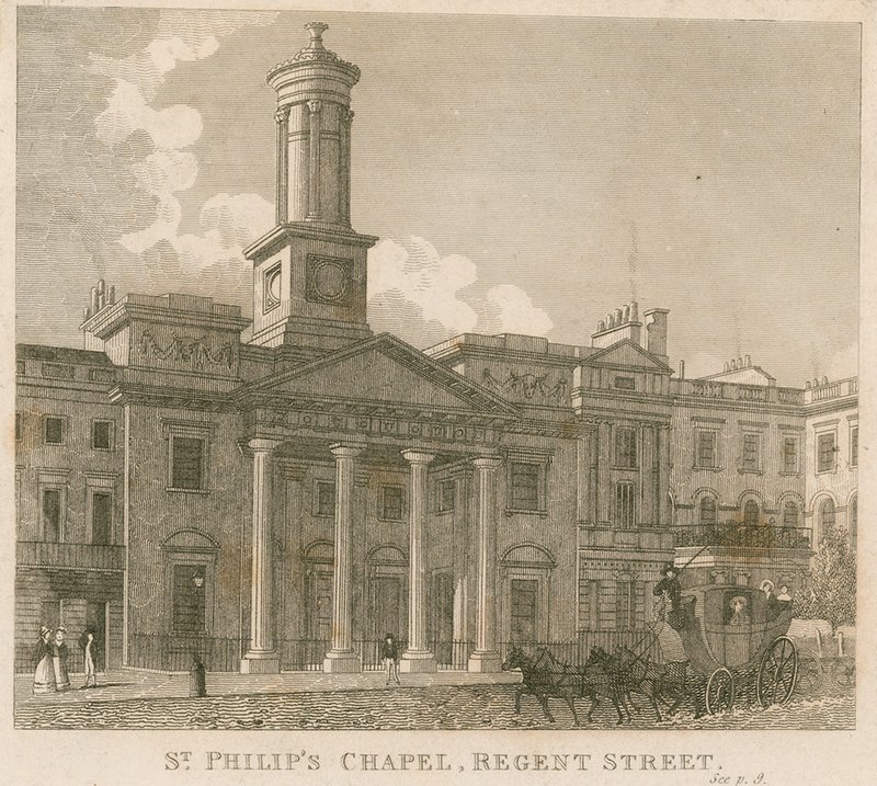 St Philips Chapel, Regent Street, Lontoo tekijältä English School