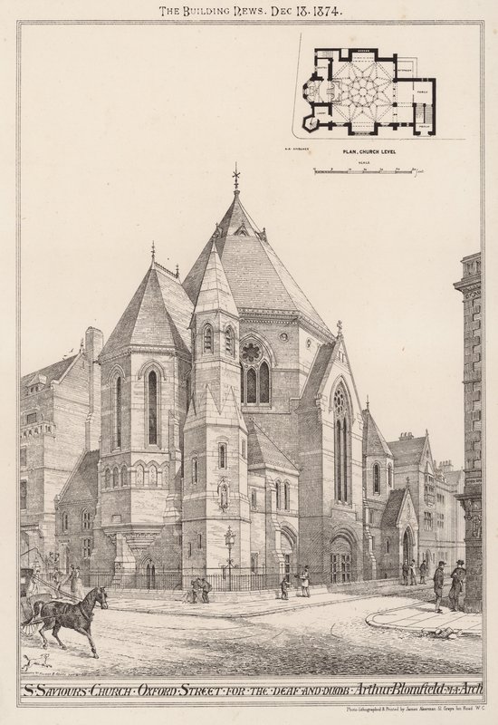 St Saviors Church, Oxford Street, kuuroille ja mykkäille tekijältä English School