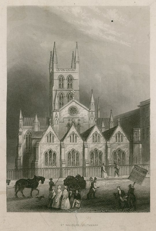 St Saviors Church, Southwark, Surrey tekijältä English School