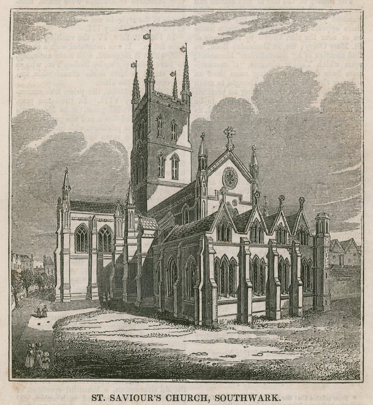 St Saviors Church, Southwark, Surrey tekijältä English School