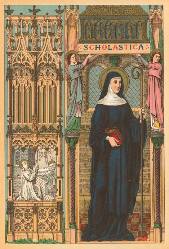 St Scholastica tekijältä English School