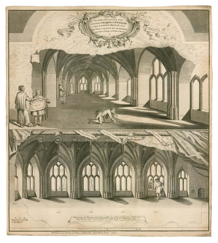 St Thomas Chapel Old London Bridgellä tekijältä English School