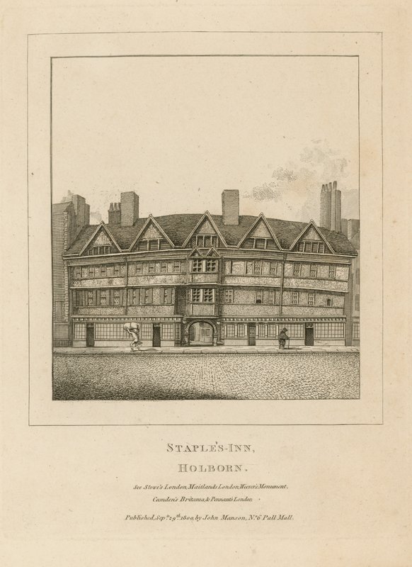 Staples Inn, Holborn tekijältä English School