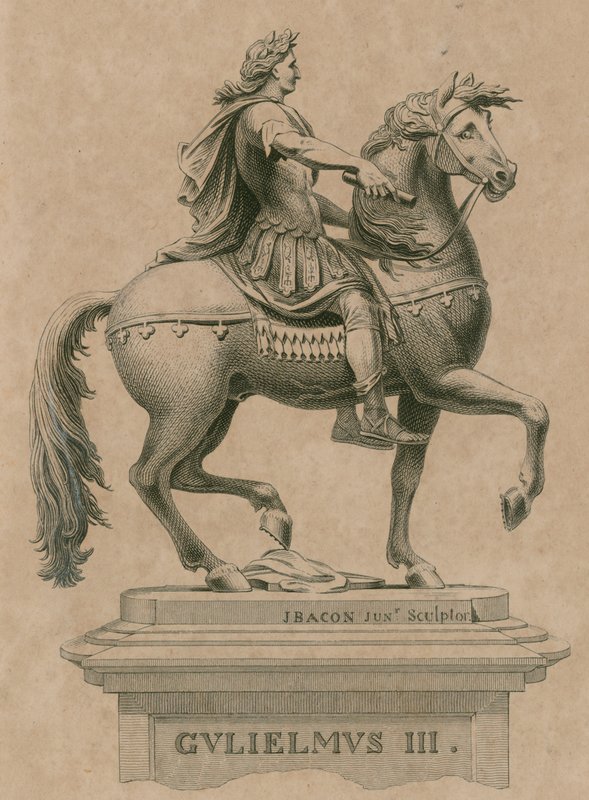 Kuningas Vilhelm Kolmannen patsas St James