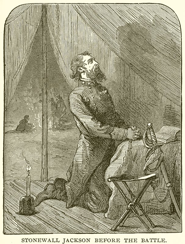 Stonewall Jackson ennen taistelua tekijältä English School