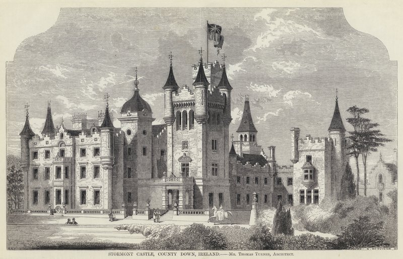 Stormont Castle, County Down, Irlanti (kaiverrus) tekijältä English School