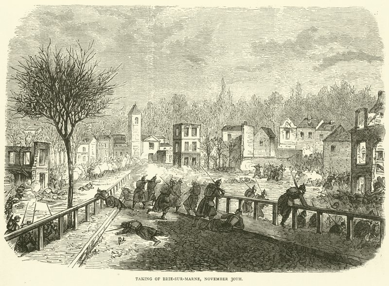 Brie-sur-Marnen kuvaus, 30. marraskuuta, marraskuuta 1870 tekijältä English School
