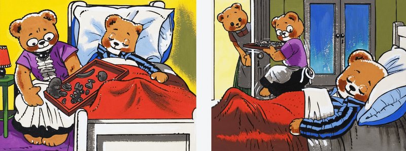 Teddy nukkuu tekijältä English School