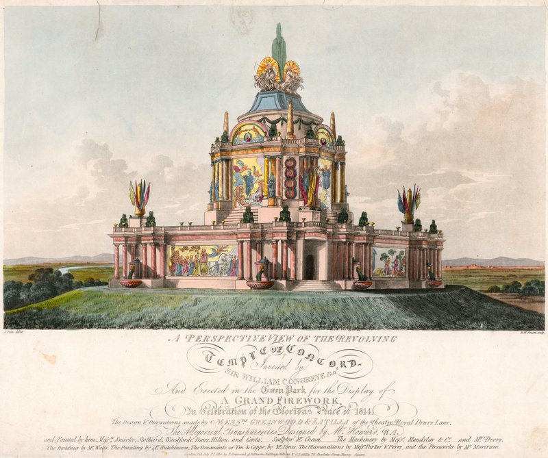 Sopimuksen temppeli, joka pystytettiin vuoden 1814 rauhan kunniaksi tekijältä English School