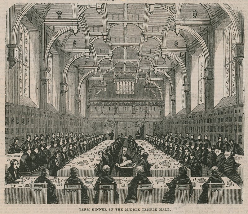 Termiillallinen Middle Temple Hallissa tekijältä English School