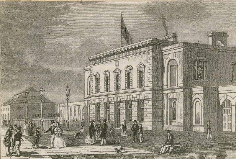 Blackwall Railwayn päätepysäkki tekijältä English School