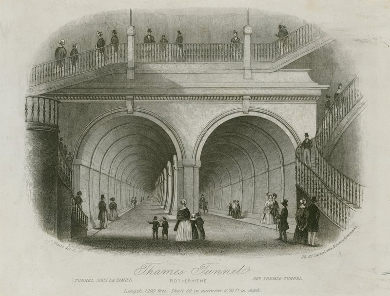 Thames-tunneli, Rotherhithen sisäänkäynti tekijältä English School