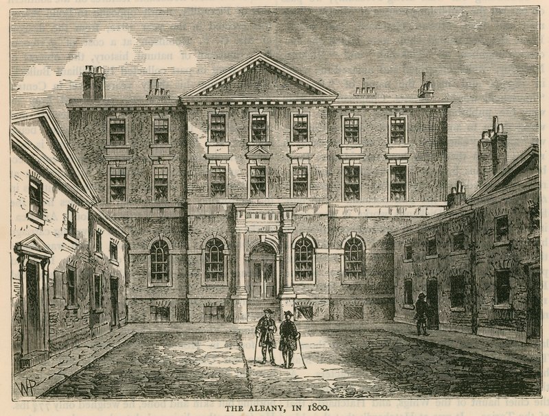 The Albany, Lontoo, vuonna 1800 tekijältä English School