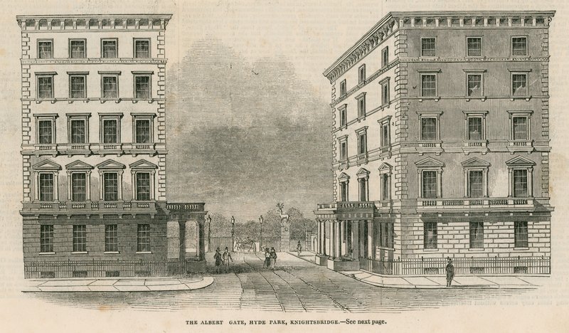 Albert Gate, Hyde Park, Knightsbridge tekijältä English School