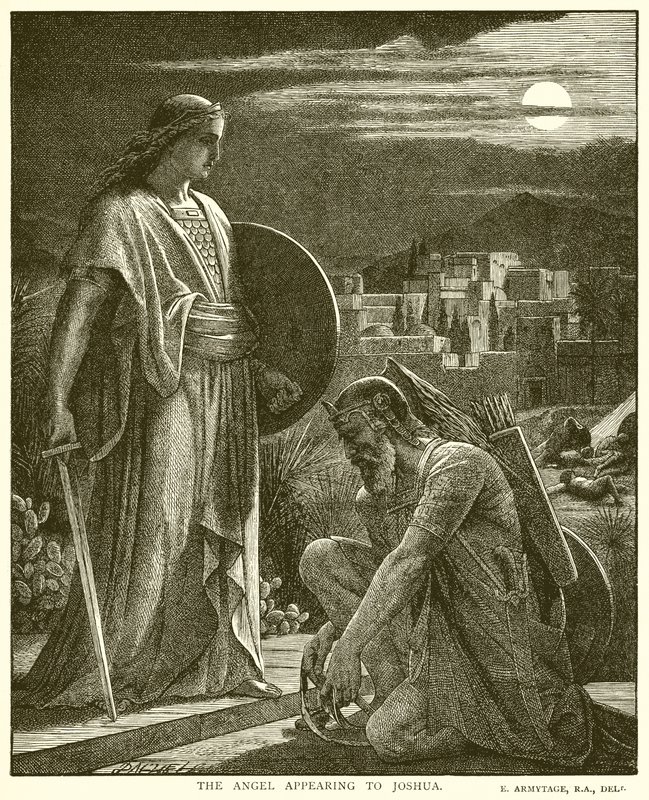 Enkeli ilmestyy Joosualle tekijältä English School