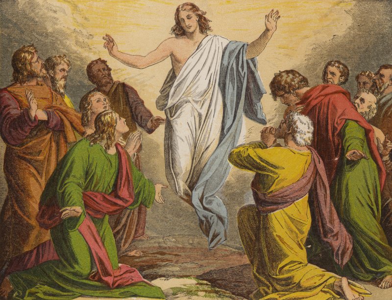 Ascension (chromolitho) tekijältä English School