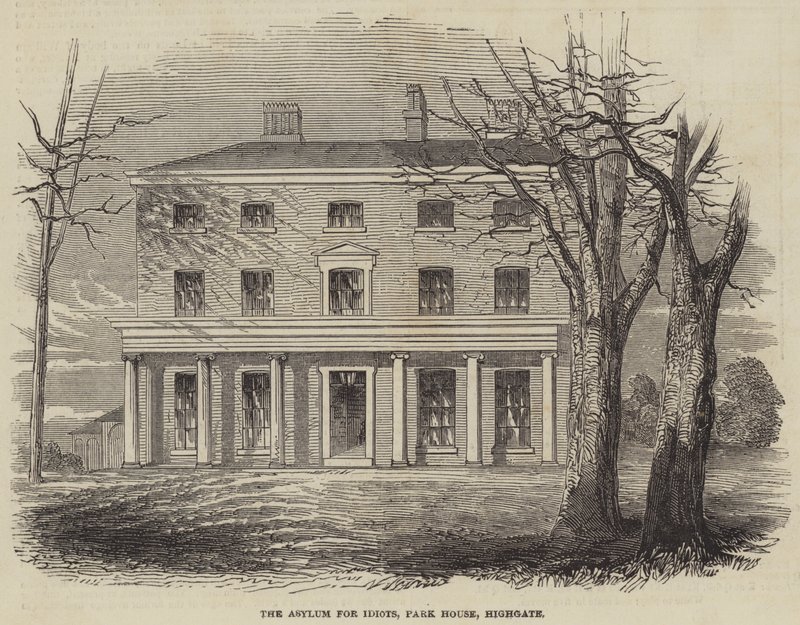 Idioottien turvapaikka, Park House, Highgate tekijältä English School