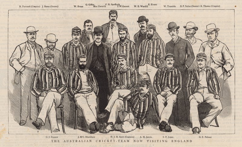 Australian krikettijoukkue vierailee nyt Englannissa tekijältä English School