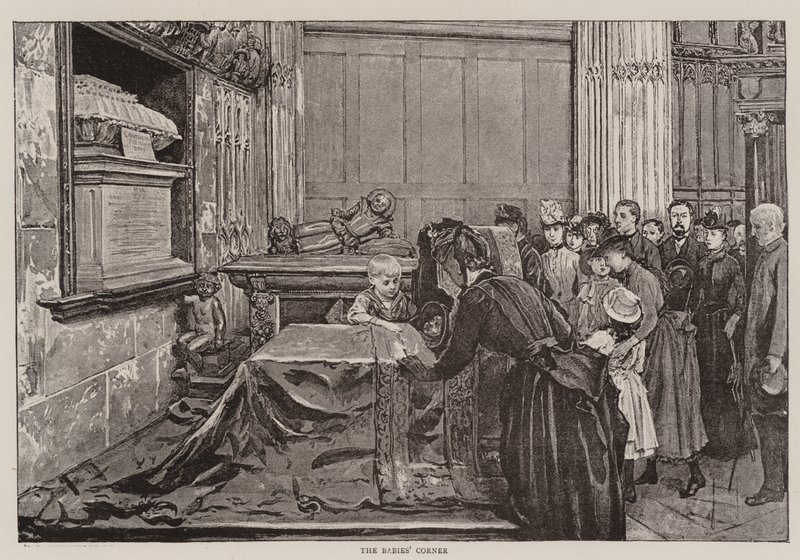 Vauvojen kulma (litho) tekijältä English School