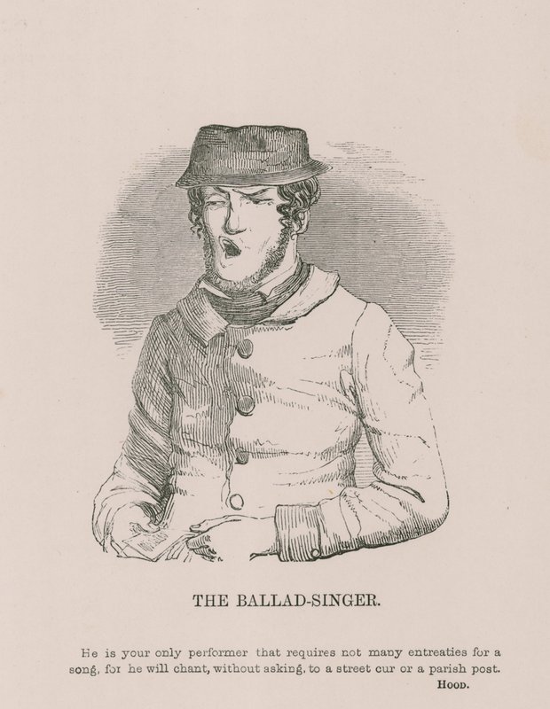 Balladilaulaja tekijältä English School