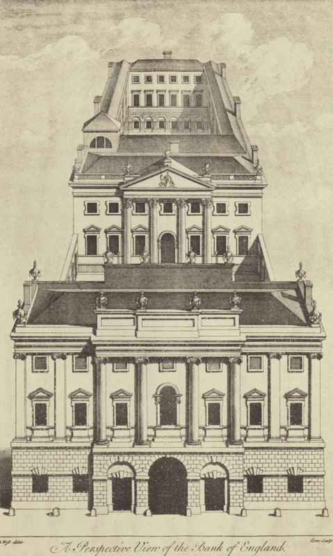Englannin keskuspankki, 1739 tekijältä English School
