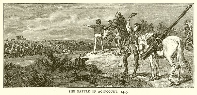 Agincourtin taistelu, 1415 tekijältä English School
