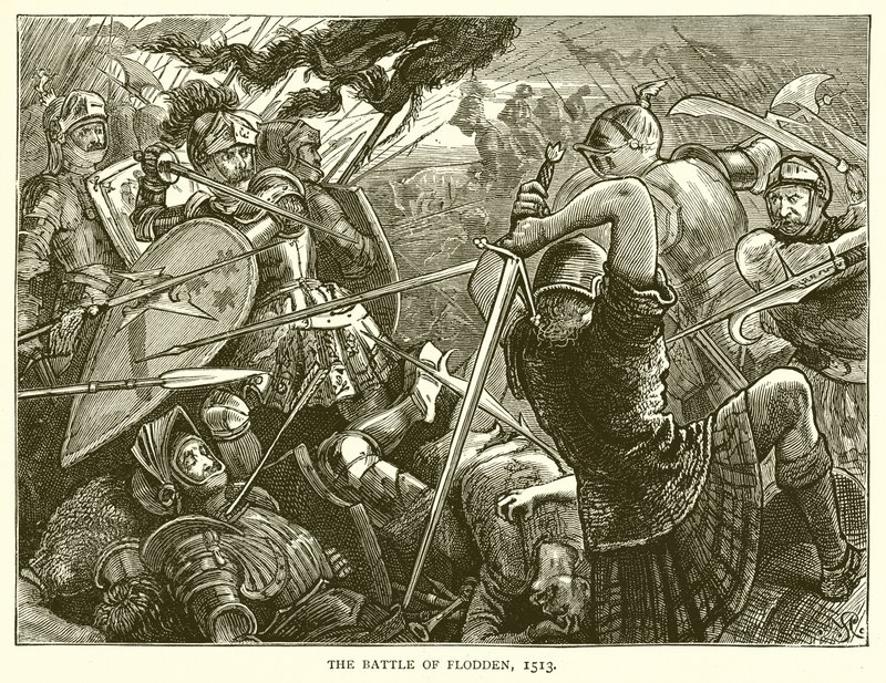Floddenin taistelu, 1513 tekijältä English School