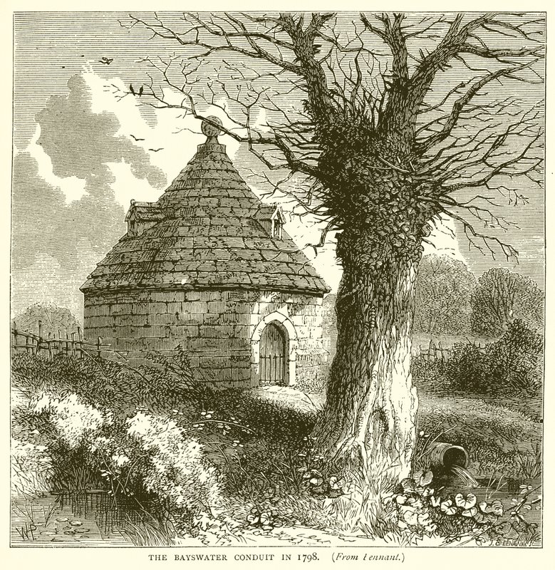 Bayswater Conduit vuonna 1798 tekijältä English School
