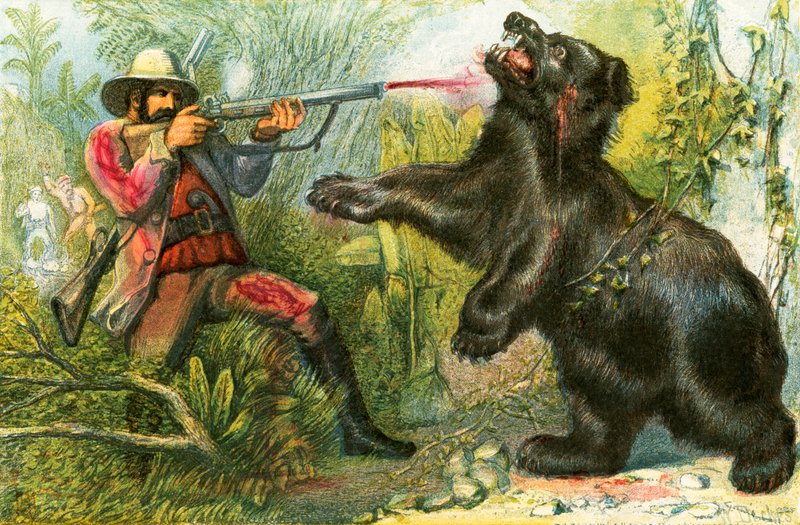 The Bear - "Hampaat ja kynnet vs. terä ja luoti" tekijältä English School