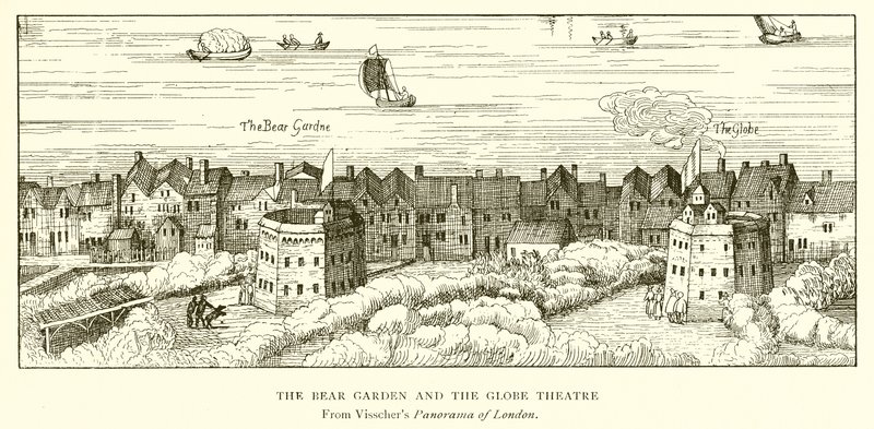 Karhupuutarha ja Globe-teatteri tekijältä English School