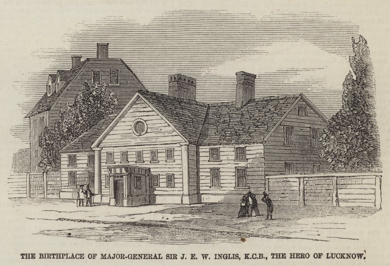 Kenraalimajuri Sir J E W Inglisin syntymäpaikka, KCB, Lucknow