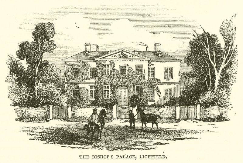 Piispan palatsi, Lichfield (kaiverrus) tekijältä English School